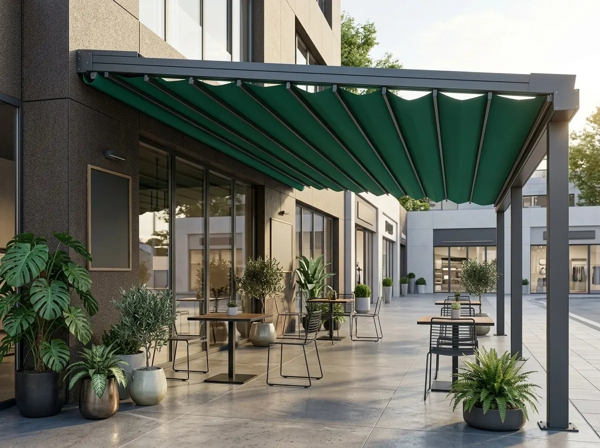 Otomatik pergola — İzmir projesi 3