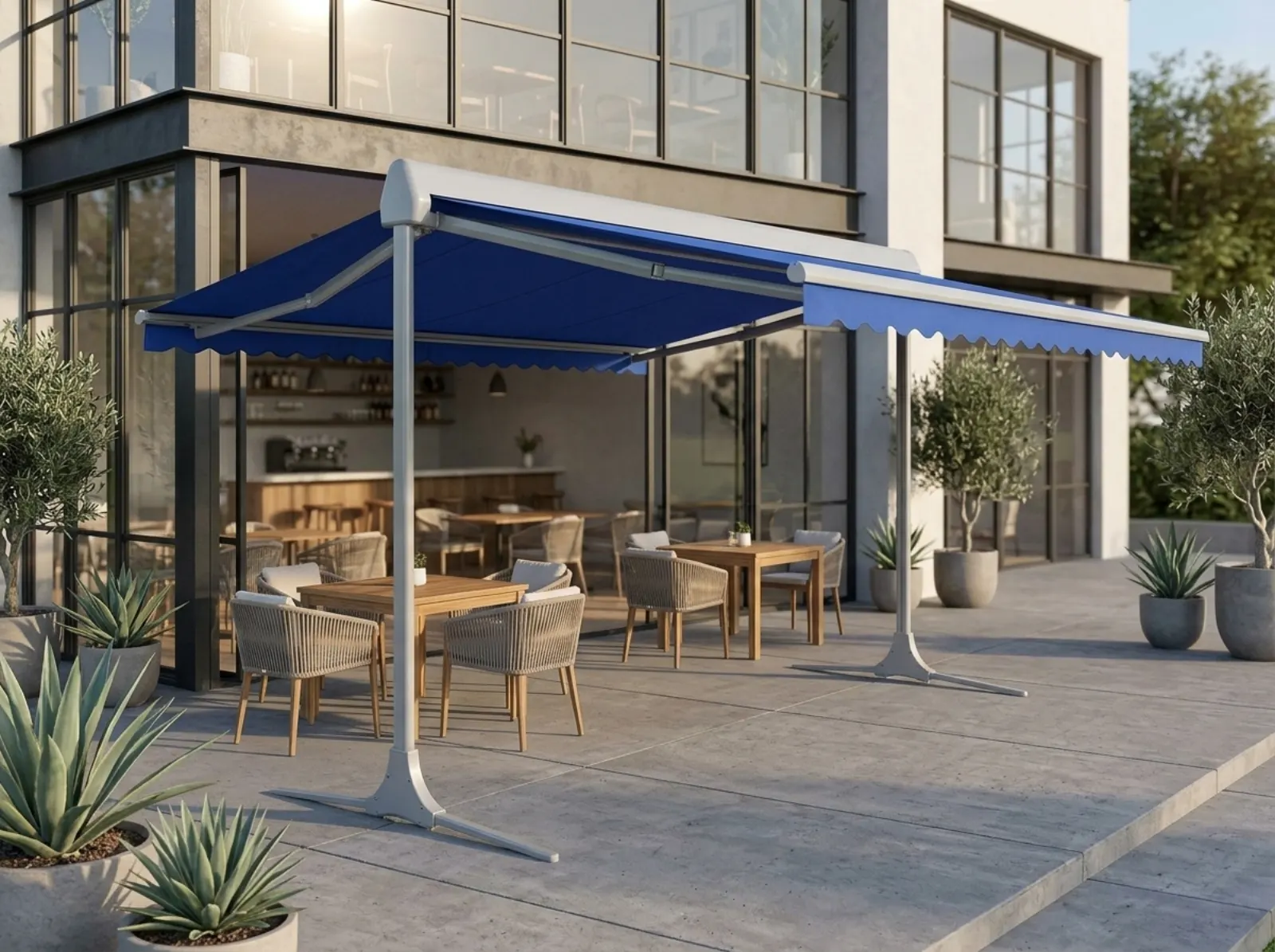 T model tente uygulaması — İzmir Bioclimatic